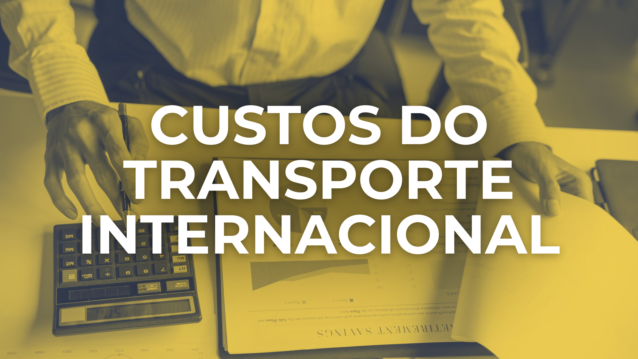 Custos do transporte internacional e fatores que influenciam o valor do frete marítimo.